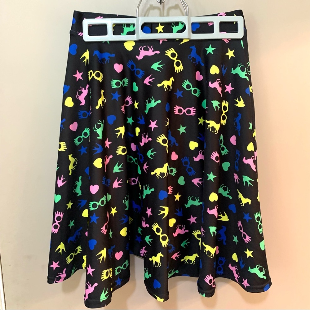 Luna Lovegood Skirt FLAWED - fandom skater twirl skirt stretchy costume cosplay